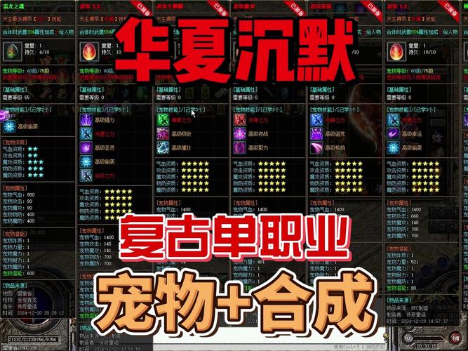 最新单职业传奇中外观合成方法有那些